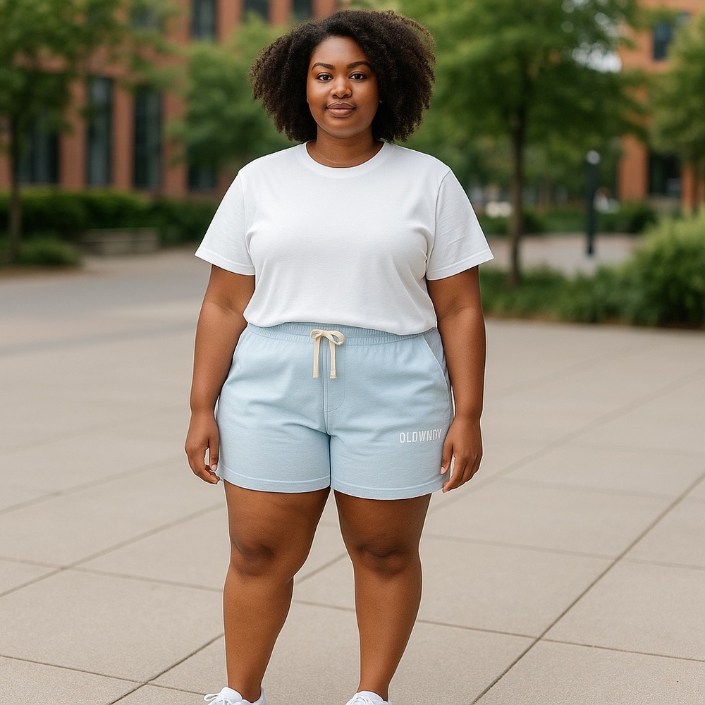 Old Navy Blue Athletic Shorts Relaxed Fit